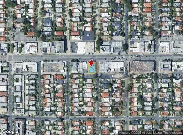  8150 Beverly Blvd, Los Angeles, CA Parcel Map