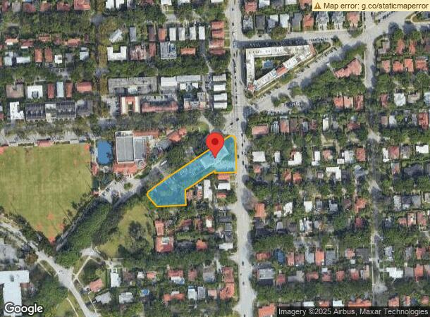  400 University Dr, Coral Gables, FL Parcel Map