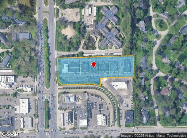 6405 Telegraph Rd, Bloomfield Hills, MI Parcel Map