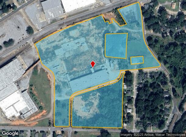  904 N Hightower St, Thomaston, GA Parcel Map