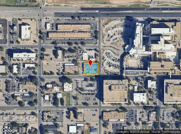  3702 21St St, Lubbock, TX Parcel Map