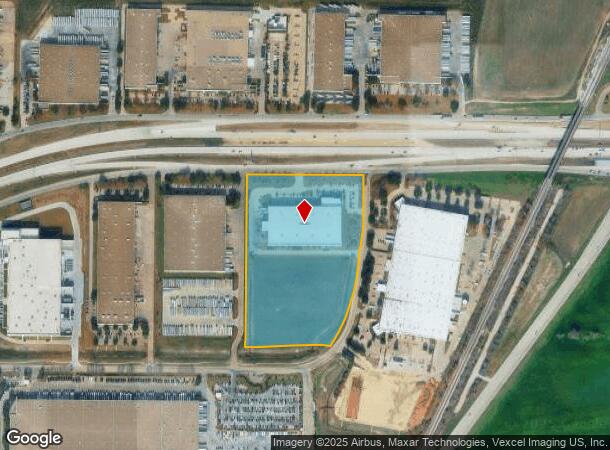 5500 Alliance Gateway Fwy, Fort Worth, TX Parcel Map