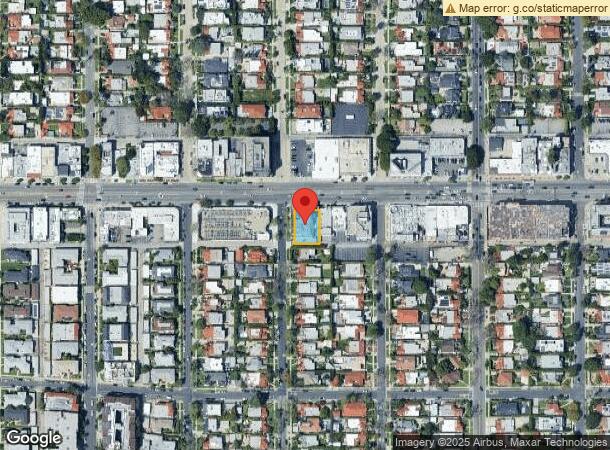  8170 Beverly Blvd, Los Angeles, CA Parcel Map