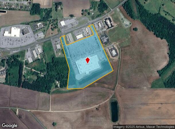  5625 S Nc 41 Hwy, Wallace, NC Parcel Map