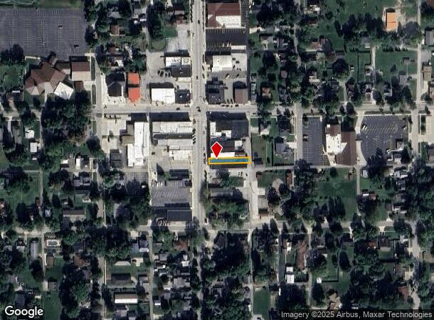 114 S Elkhart St, Wakarusa, IN Parcel Map