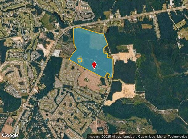 624 Blackwater Dr Sw, Calabash, NC Parcel Map
