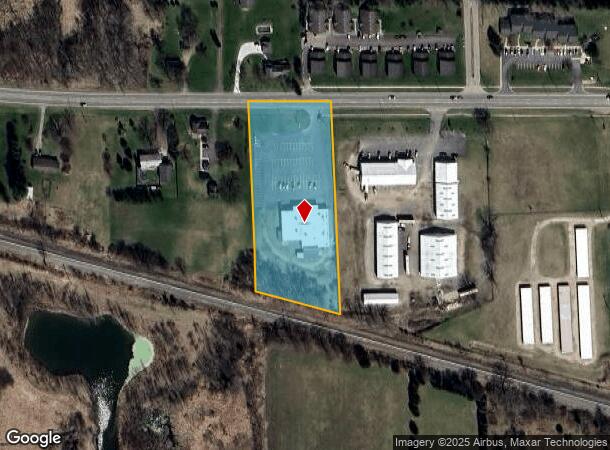 4668 W Grand River Rd, Webberville, MI Parcel Map