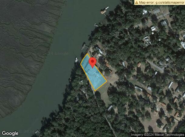  1236 Buccaneer Club Rd Ne, Townsend, GA Parcel Map