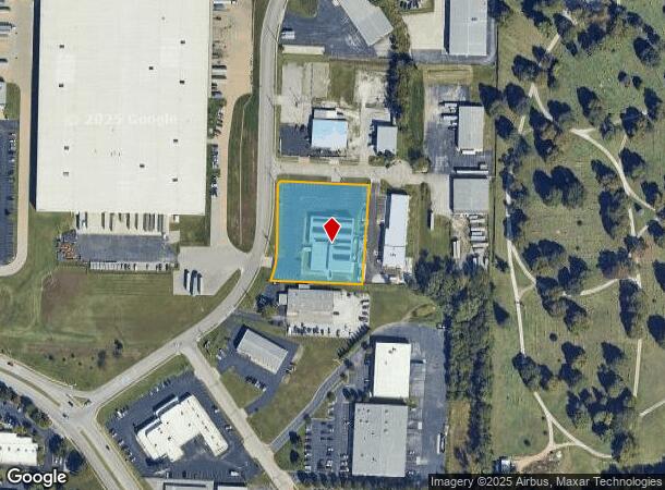  2100 E Pythian St, Springfield, MO Parcel Map