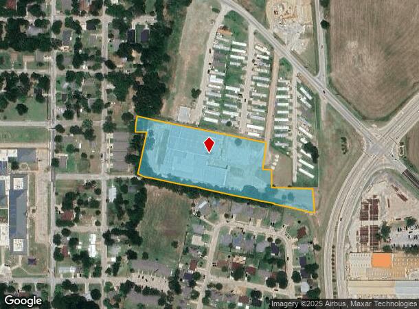  706 Rand Rd, Kaufman, TX Parcel Map