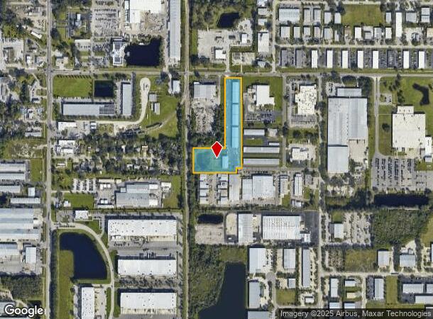  1820 Whitfield Ave, Sarasota, FL Parcel Map