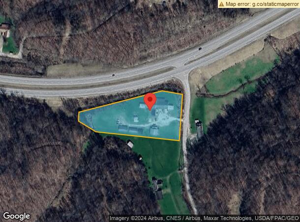  5853 Progress Ridge Rd, Walker, WV Parcel Map