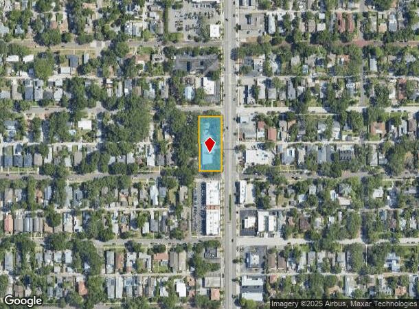  2598 4Th St N, Saint Petersburg, FL Parcel Map