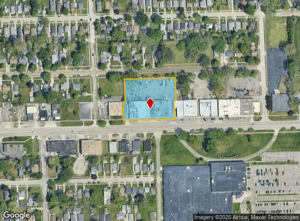  2275 E 9 Mile Rd, Warren, MI Parcel Map