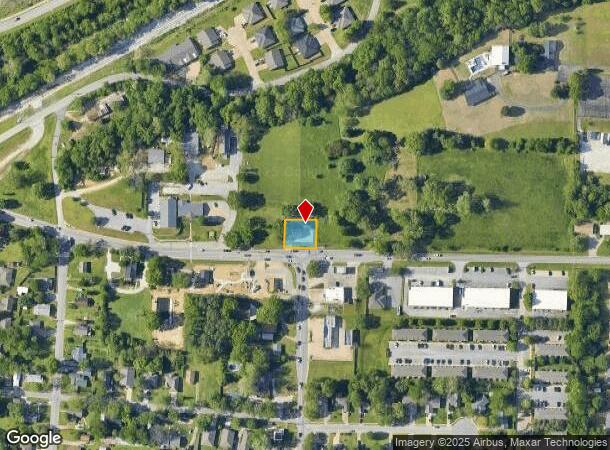  2804 Main Dr, Fayetteville, AR Parcel Map