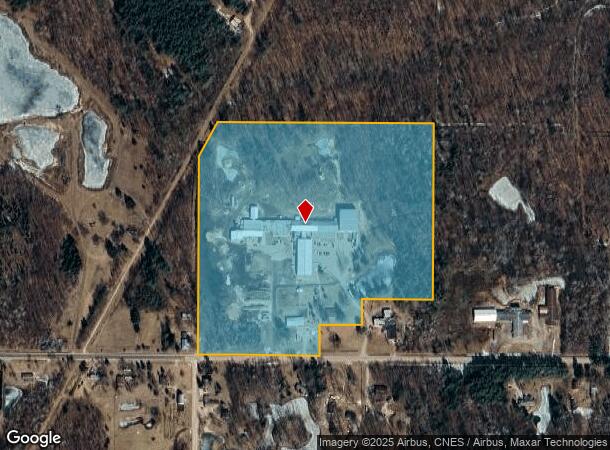 4144 Lyle Rd, Beaverton, MI Parcel Map