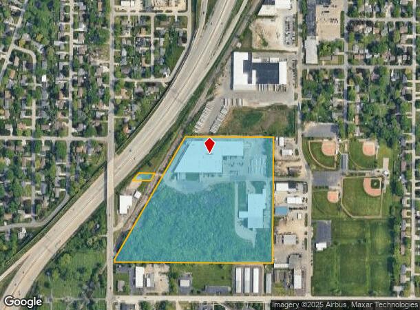 1320 Earl St, Menasha, WI Parcel Map