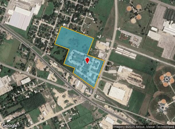 101 S Ben Jordan St, Victoria, TX Parcel Map