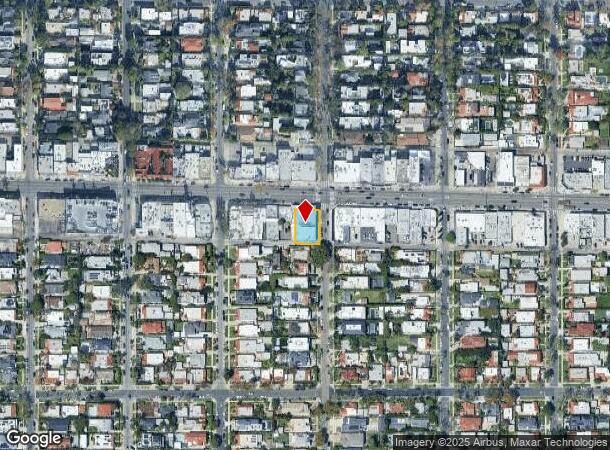  7400 Melrose Ave, Los Angeles, CA Parcel Map