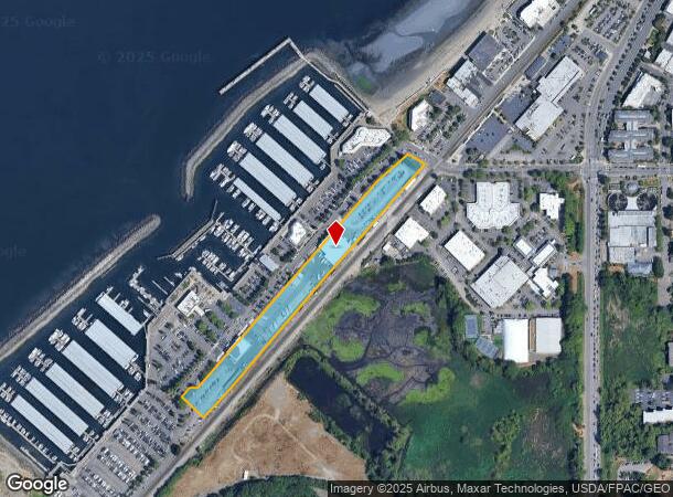 465 Admiral Way, Edmonds, WA Parcel Map