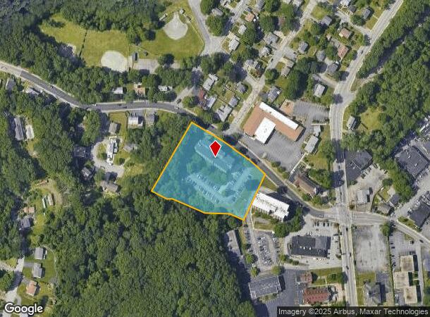  825 Wakefield St, West Warwick, RI Parcel Map