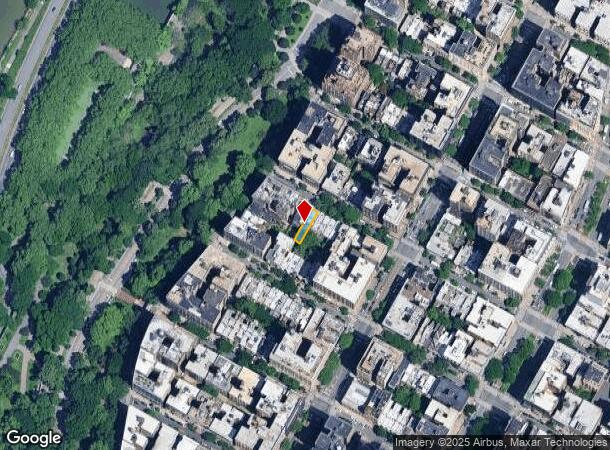  318 W 102Nd St, New York, NY Parcel Map