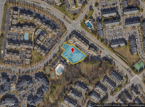  2487 Mcnair Farms Dr, Herndon, VA Parcel Map