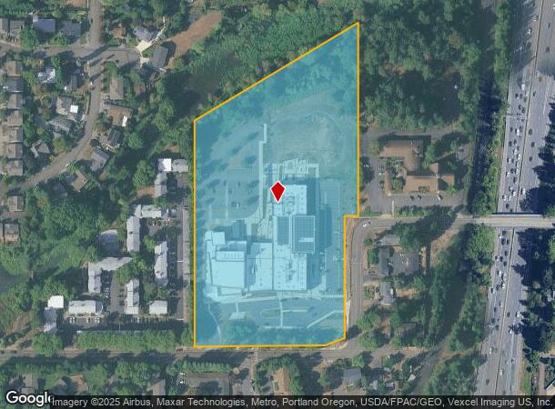  11375 Sw Center St, Beaverton, OR Parcel Map