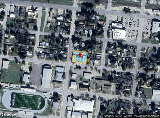 203 E Bowie St, Luling, TX Parcel Map