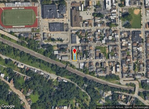  1001 Freyburg St, Pittsburgh, PA Parcel Map