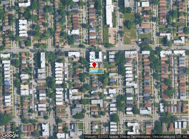  9017 S Bishop St, Chicago, IL Parcel Map