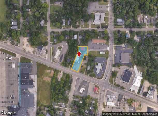  1478 Michigan Ave W, Battle Creek, MI Parcel Map