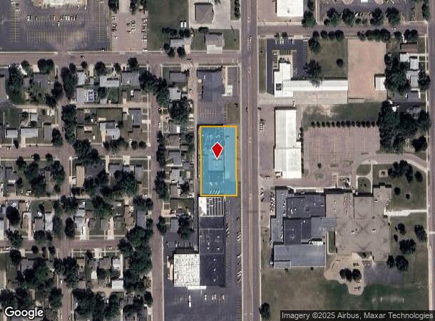 1401 N Main St, Mitchell, SD Parcel Map