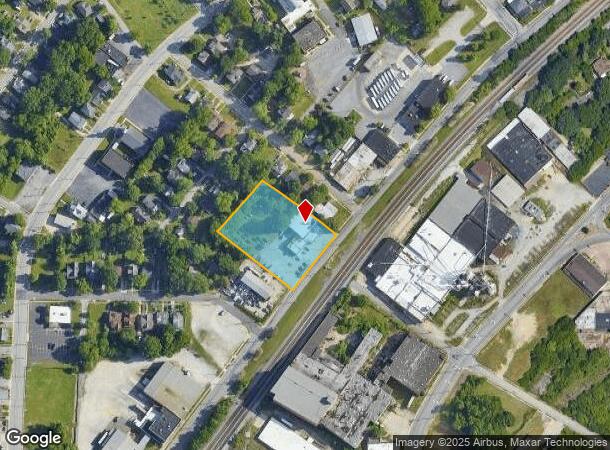  802 W Martin Luther King Jr Dr, High Point, NC Parcel Map