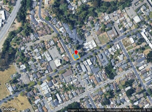 1600 B St, Hayward, CA Parcel Map