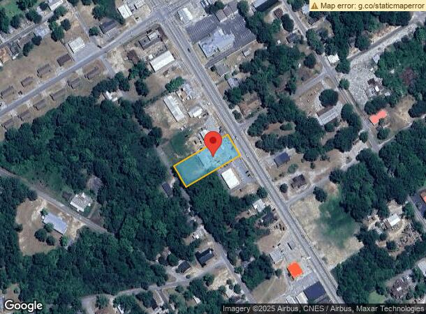  414 N Main St, Swainsboro, GA Parcel Map