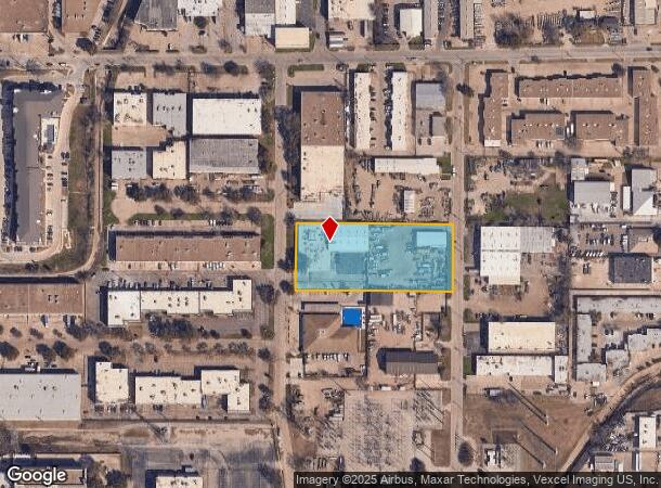  11050 Ables Ln, Dallas, TX Parcel Map