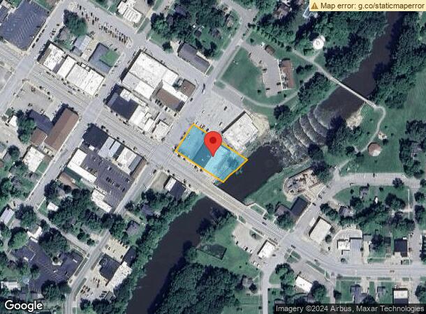  101 N Front St, Chesaning, MI Parcel Map