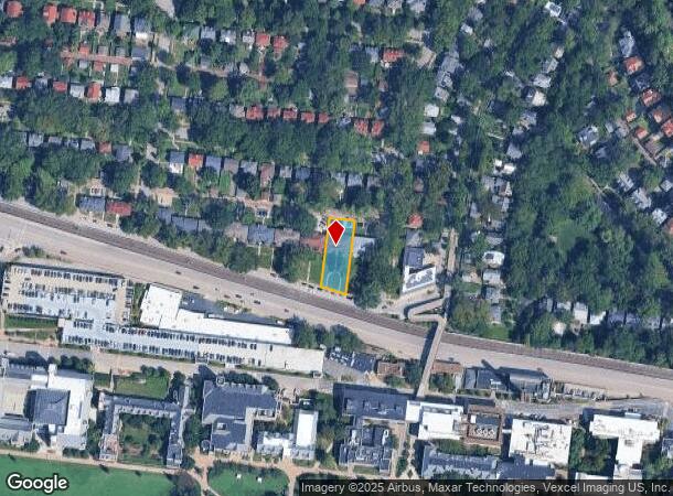  6607 University Dr, Saint Louis, MO Parcel Map