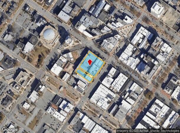 606 Cherry St, Macon, GA Parcel Map