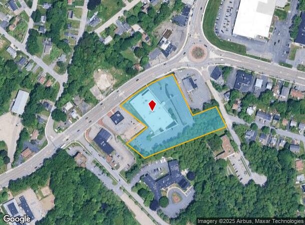  605 Lincoln St, Worcester, MA Parcel Map