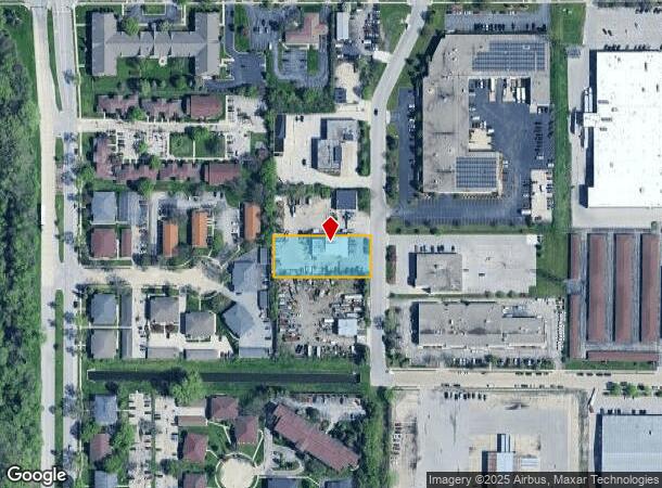  1529 S 113Th St, Milwaukee, WI Parcel Map