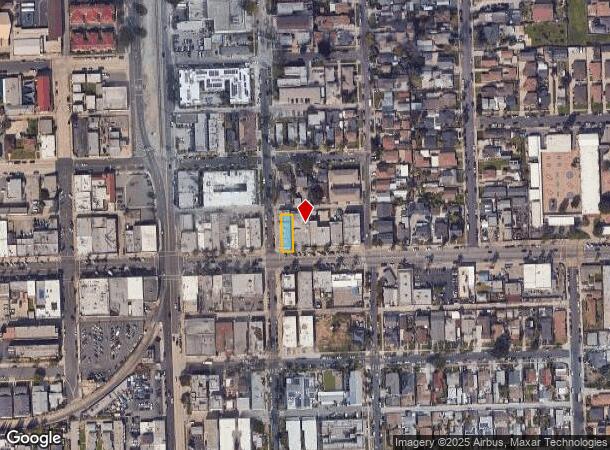 825 W Gardena Blvd, Gardena, CA Parcel Map
