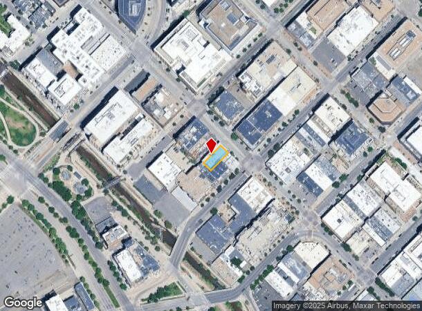  1614 15Th St, Denver, CO Parcel Map