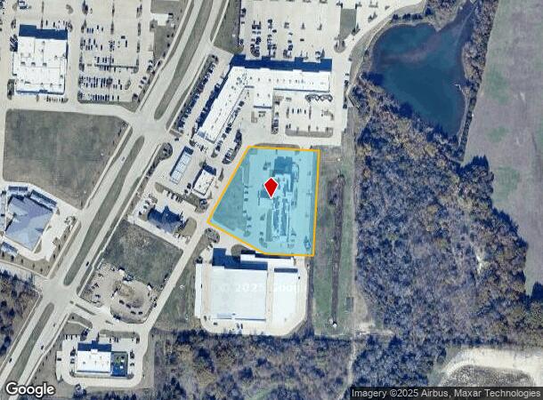  1600 N Hardin Blvd, Mckinney, TX Parcel Map