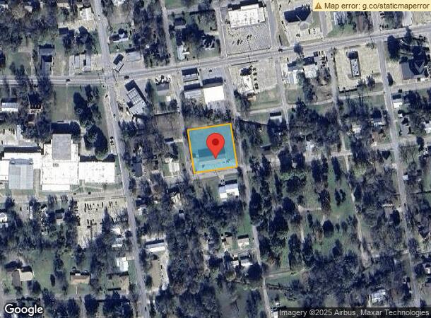  800 W Washington St, Clarksville, TX Parcel Map