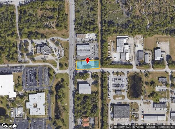  45 S Wickham Rd, Melbourne, FL Parcel Map
