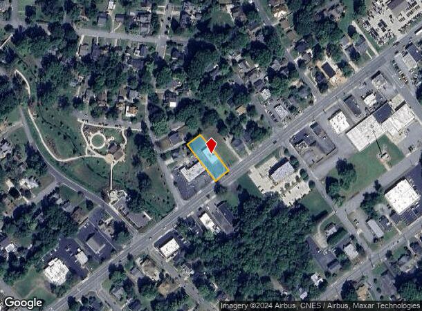  1029 S Church St, Burlington, NC Parcel Map