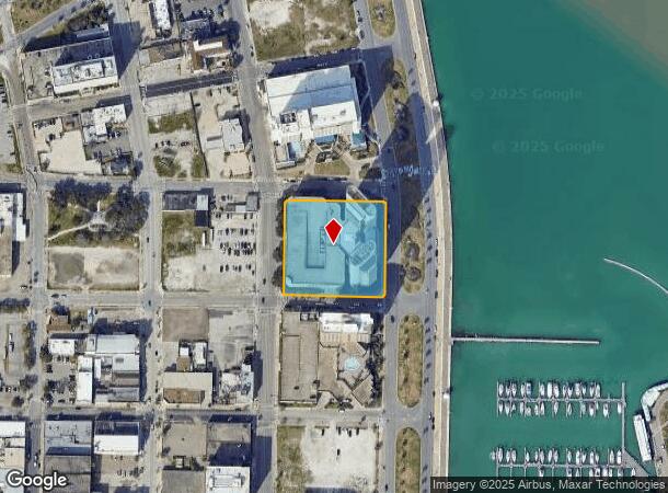 801 S Shoreline Blvd N, Corpus Christi, TX Parcel Map