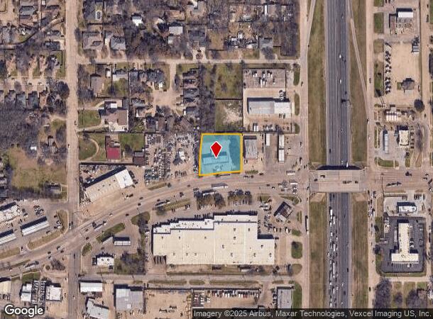 1725 E Irving Blvd, Irving, TX Parcel Map